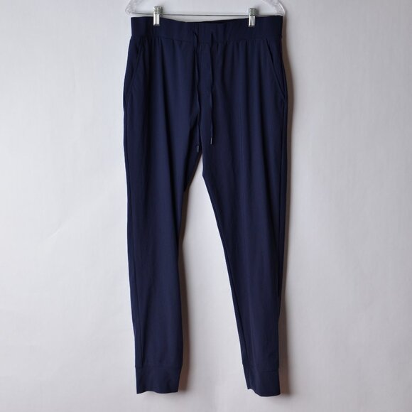 New York Giants NY Greyson NFL Mens Large Navy Blue Jogger Drawstring Pants